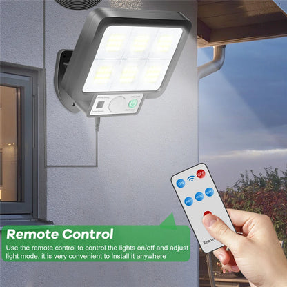 LED Solar Split Wall Lamp Motion Sensor