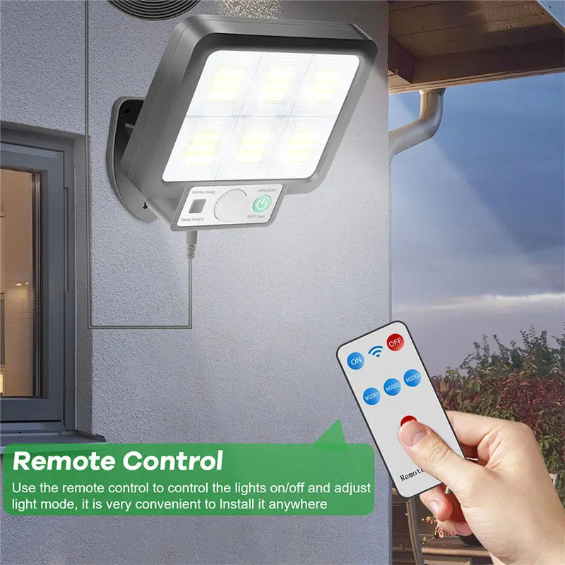 LED Solar Split Wall Lamp Motion Sensor