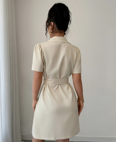Elegant Belted Blazer