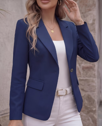 Royal Blue Tailored Blazer