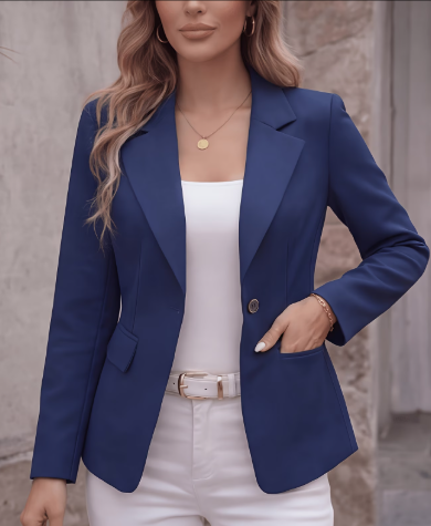 Royal Blue Tailored Blazer