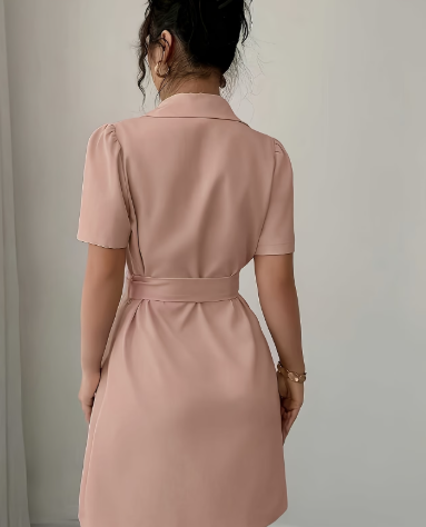 Elegant Belted Blazer