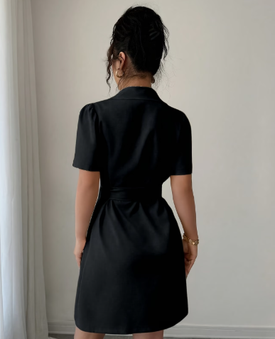 Elegant Belted Blazer
