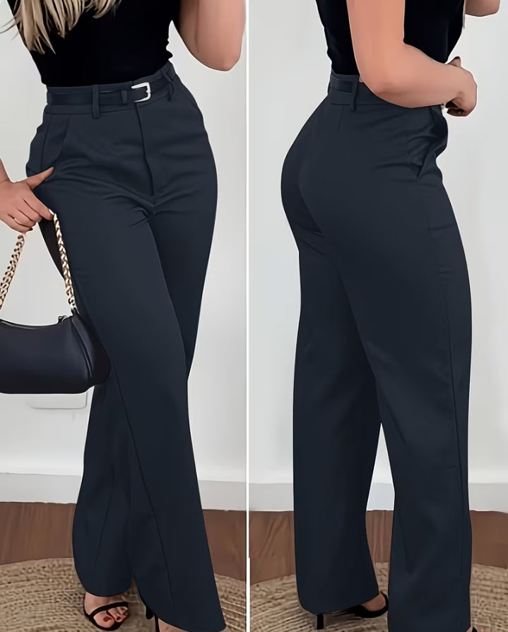 Women's Elegant Wide-Leg Trousers