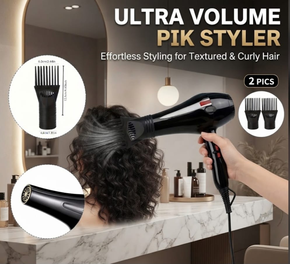 2-in-1 Hair Dryer, Straightener & Curler Styling Set NZD $52 Complete Bundle