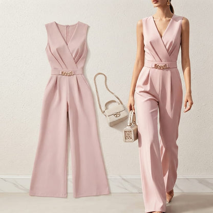 Matching Mom and Daughter V-Neck Jumpsuits NZ Sizes 6–16 Chic Summer Rompers for Family Outings