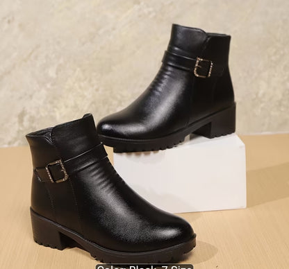 Chic Charm-Accent Formal Boots