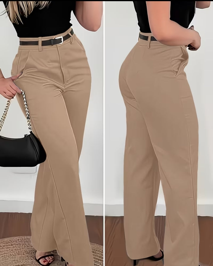 Women's Elegant Wide-Leg Trousers