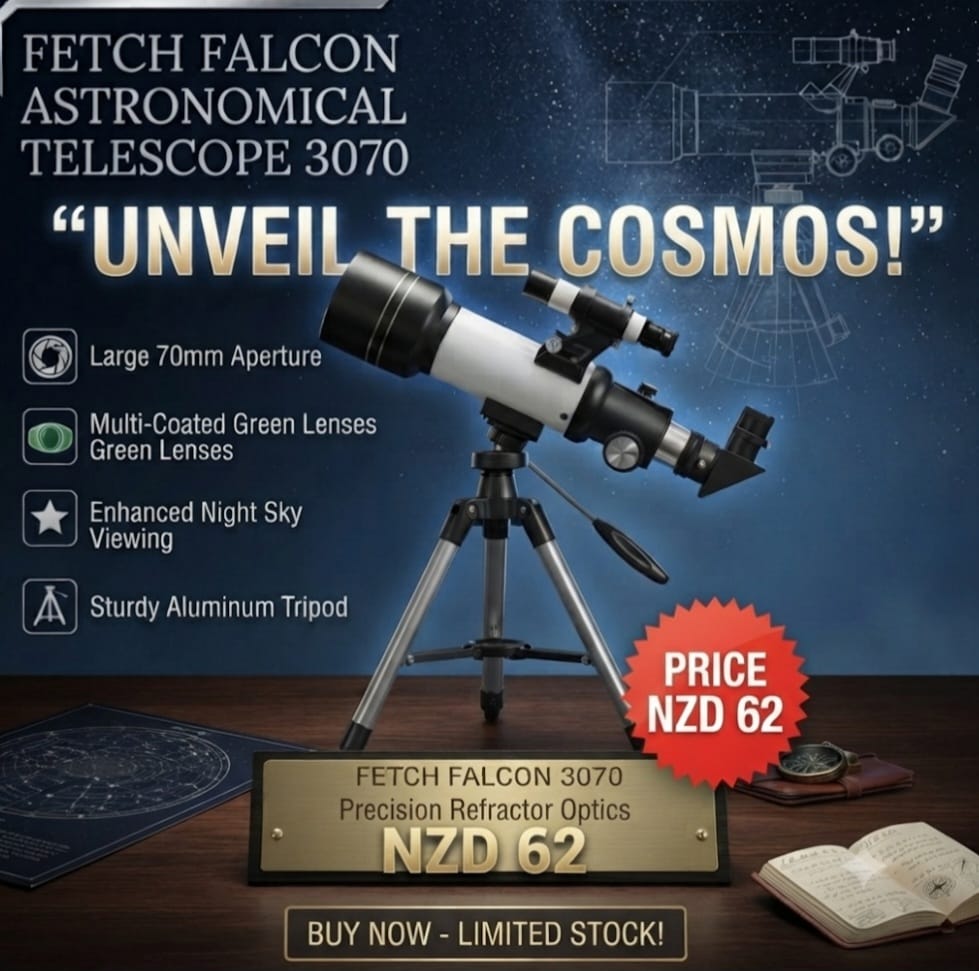 HD 30070 Astronomical Telescope ,70mm Aperture 300mm Refractor with Tripod & Phone Adapter