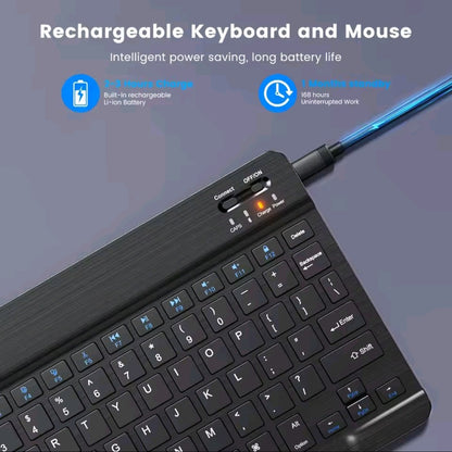 Premium 5-in-1 Wireless Productivity Bundle – Bluetooth Keyboard, Silent Mouse, V5.0 Earbuds & 4-Port Fast Charger